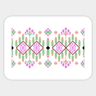 Beautiful flower pattern Sticker